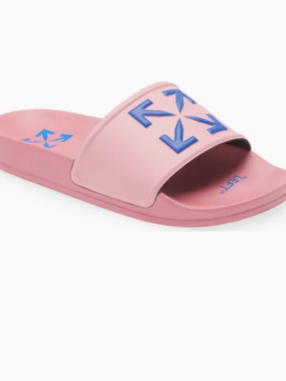 NIB Off-White Arrow Pool Slide Sandal Size 6 (Nordstrom Exclusive)
